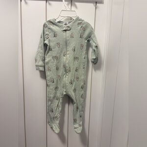 Avocado Print Baby Pyjama